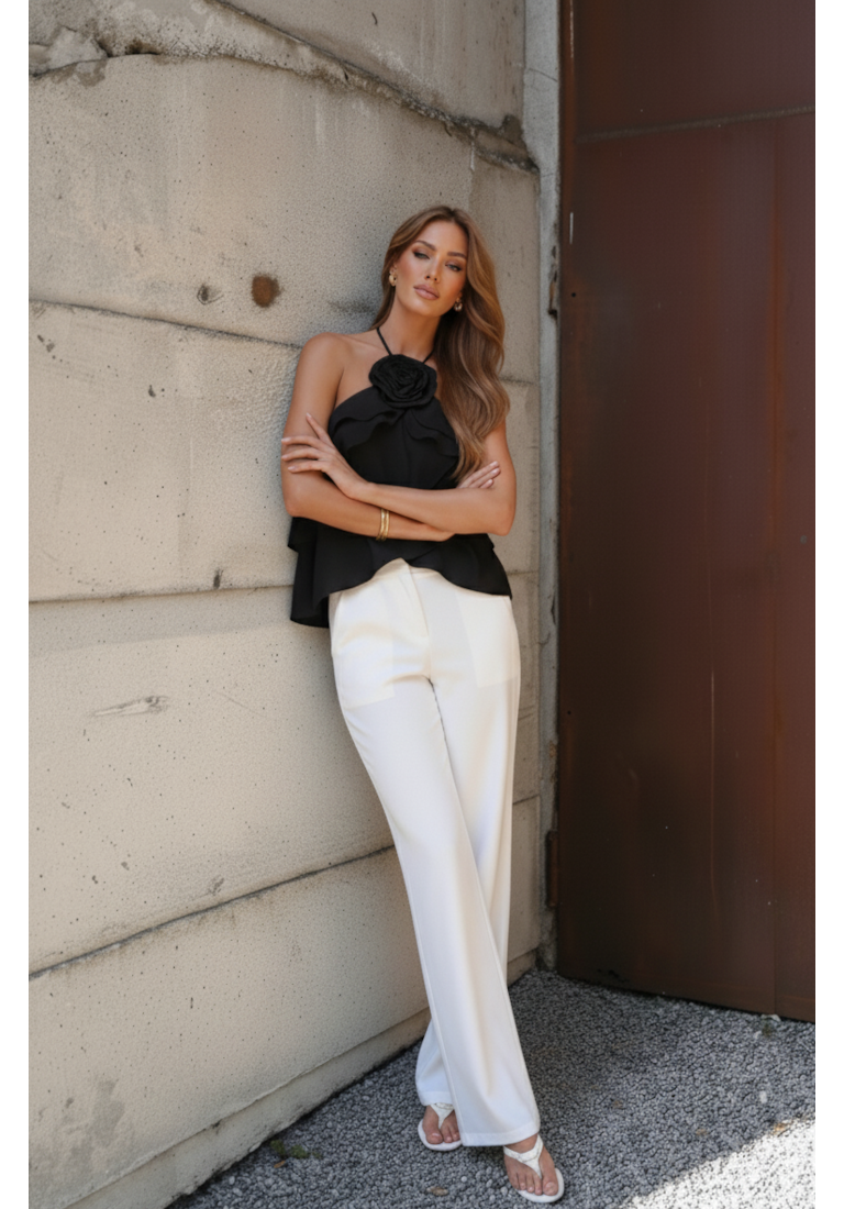 BLUSA FRENTE ÚNICA NEW CREPE
