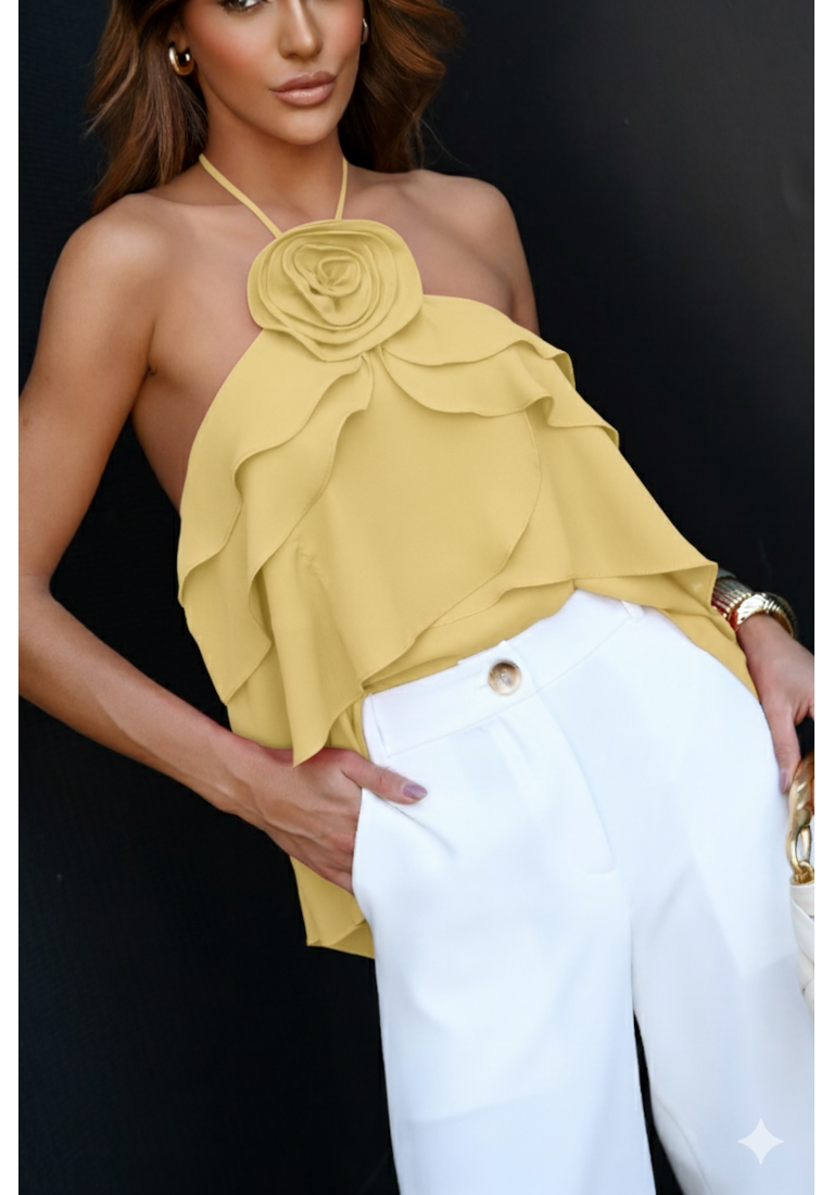 BLUSA FRENTE ÚNICA NEW CREPE