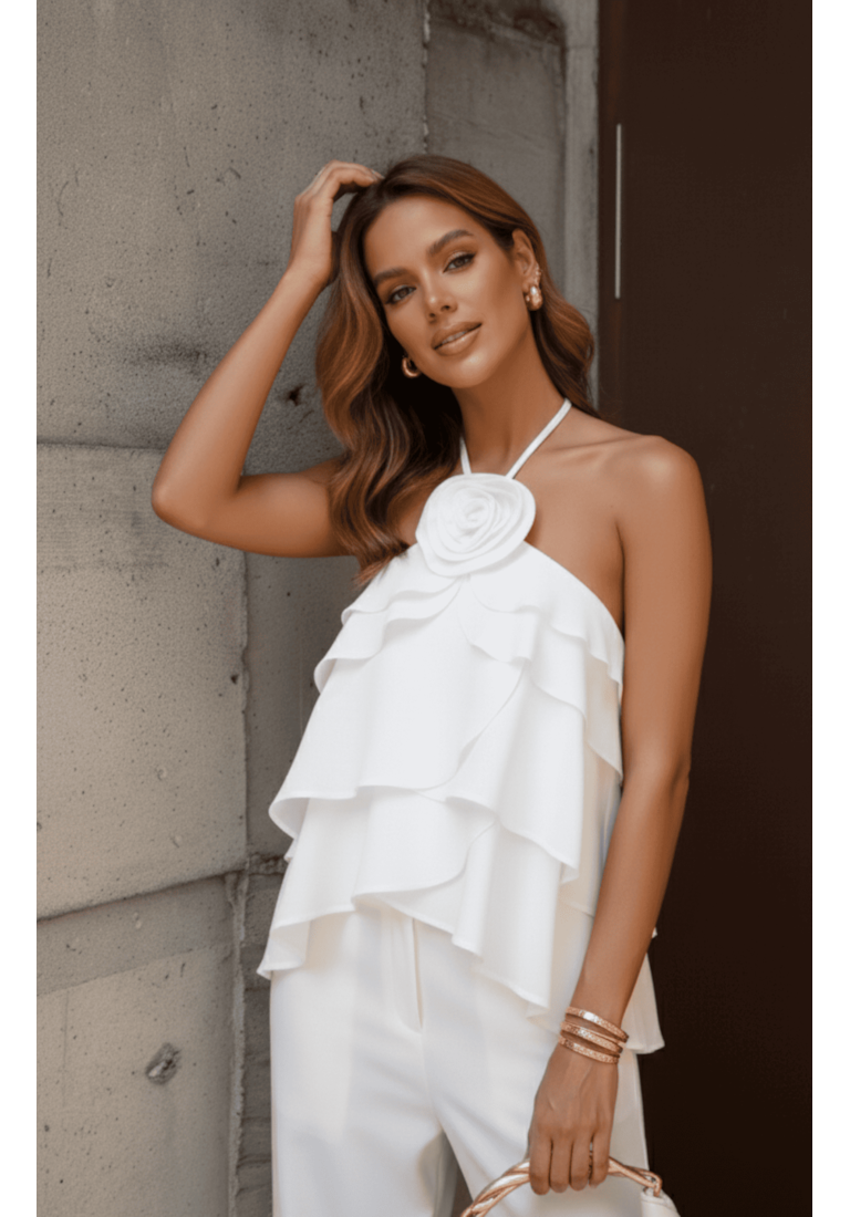 BLUSA FRENTE ÚNICA NEW CREPE