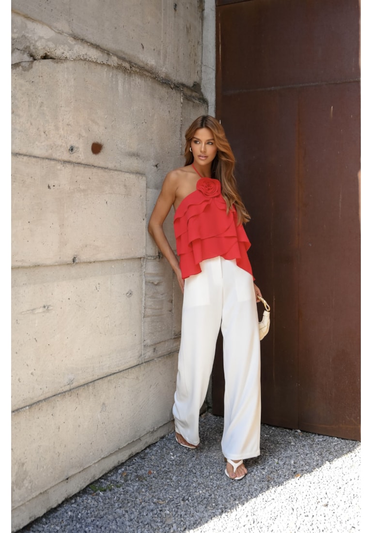 BLUSA FRENTE ÚNICA NEW CREPE