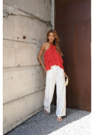 BLUSA FRENTE ÚNICA NEW CREPE
