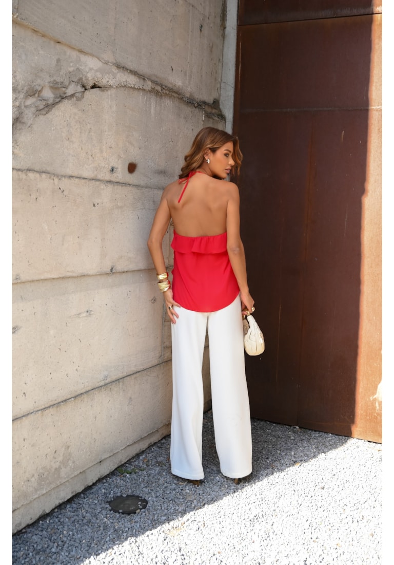 BLUSA FRENTE ÚNICA NEW CREPE