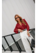 BLUSA MANGA LONGA MUSSELINE YORYU