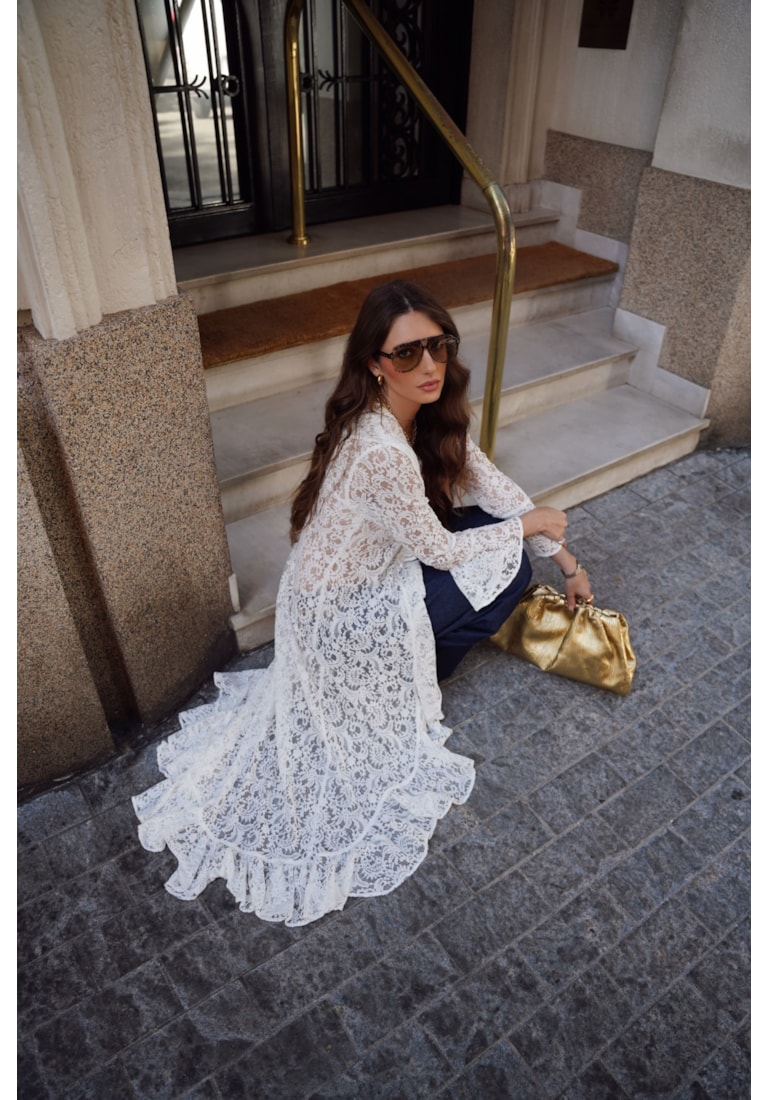 BLUSA MANGA LONGA RENDA GENTLY