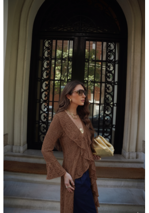 BLUSA MANGA LONGA RENDA GENTLY
