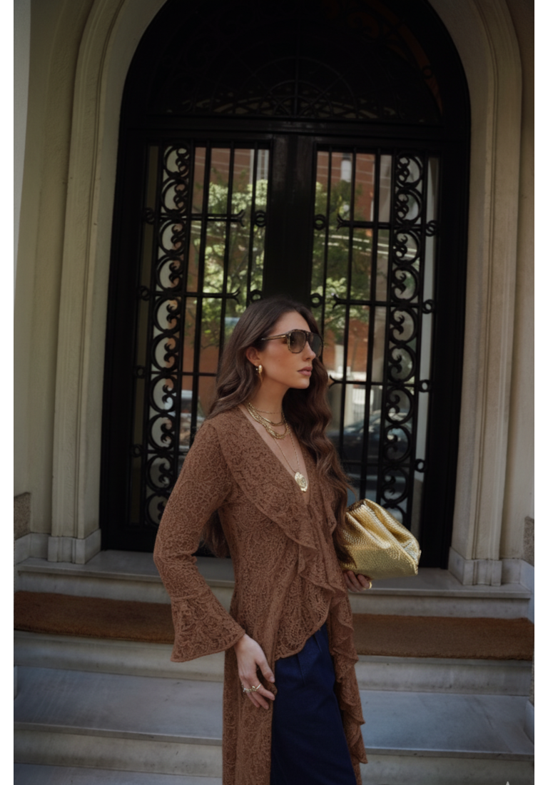BLUSA MANGA LONGA RENDA GENTLY