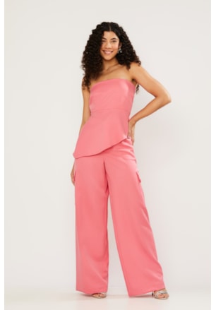 BLUSA TOMARA QUE CAIA ALFAIATARIA CASUAL