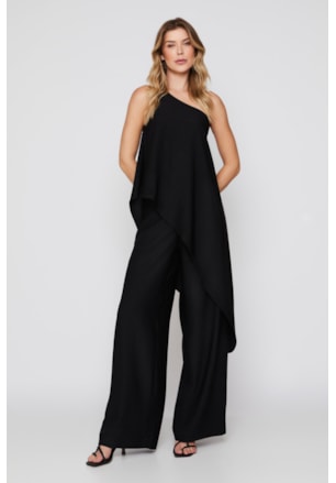 CONJUNTO BLUSA OMBRO ÚNICO E CALÇA CREPE SPH