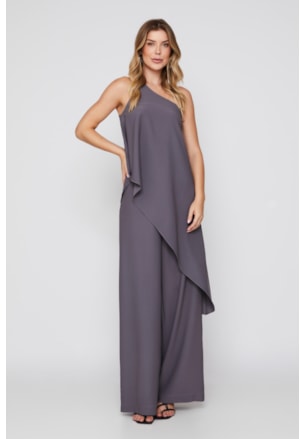 CONJUNTO BLUSA OMBRO ÚNICO E CALÇA CREPE SPH