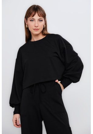 CONJUNTO TOP E CALÇA MOLETINHO