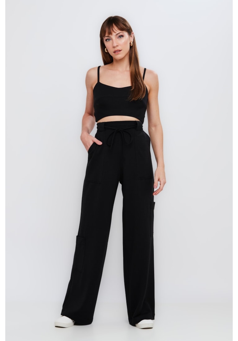 CONJUNTO TOP E CALÇA MOLETINHO