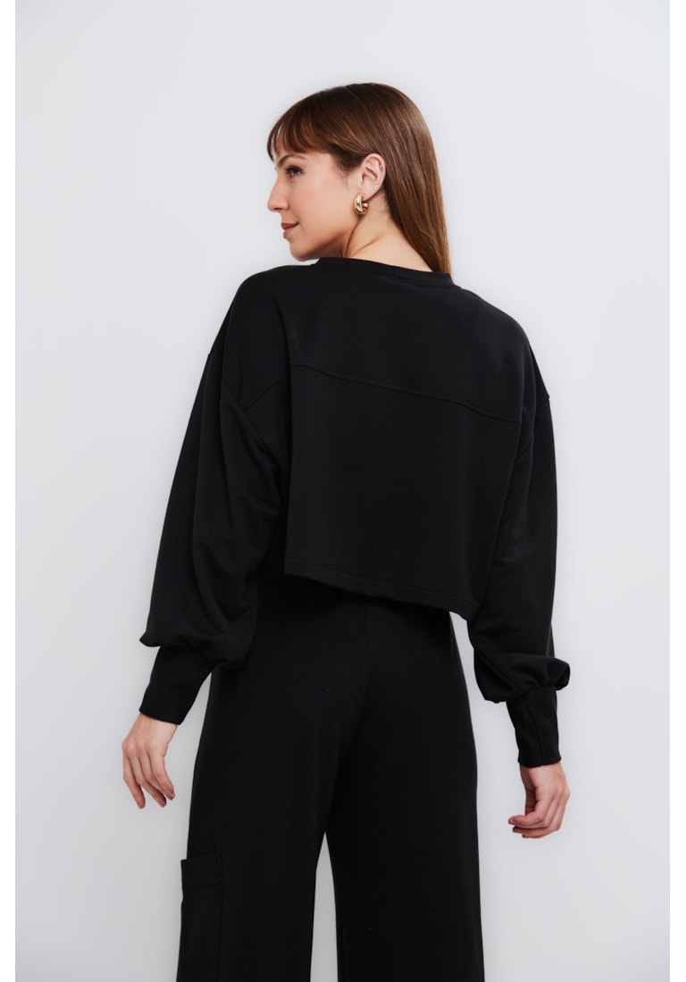 CONJUNTO TOP E CALÇA MOLETINHO