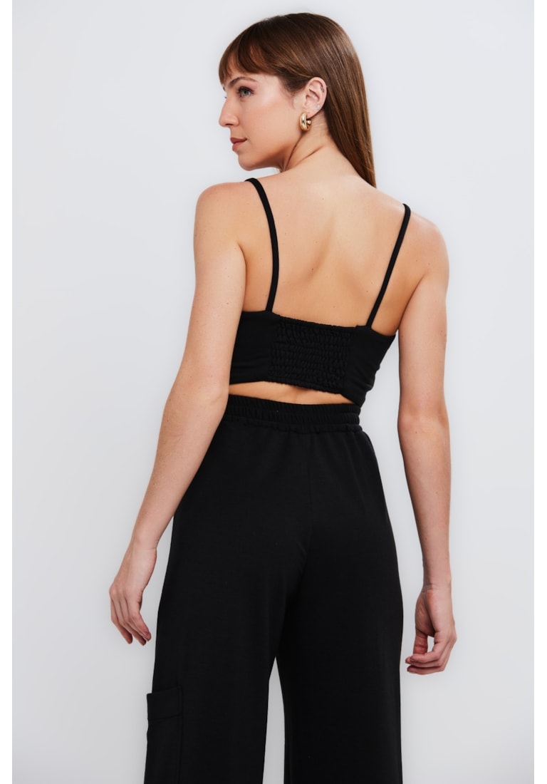 CONJUNTO TOP E CALÇA MOLETINHO