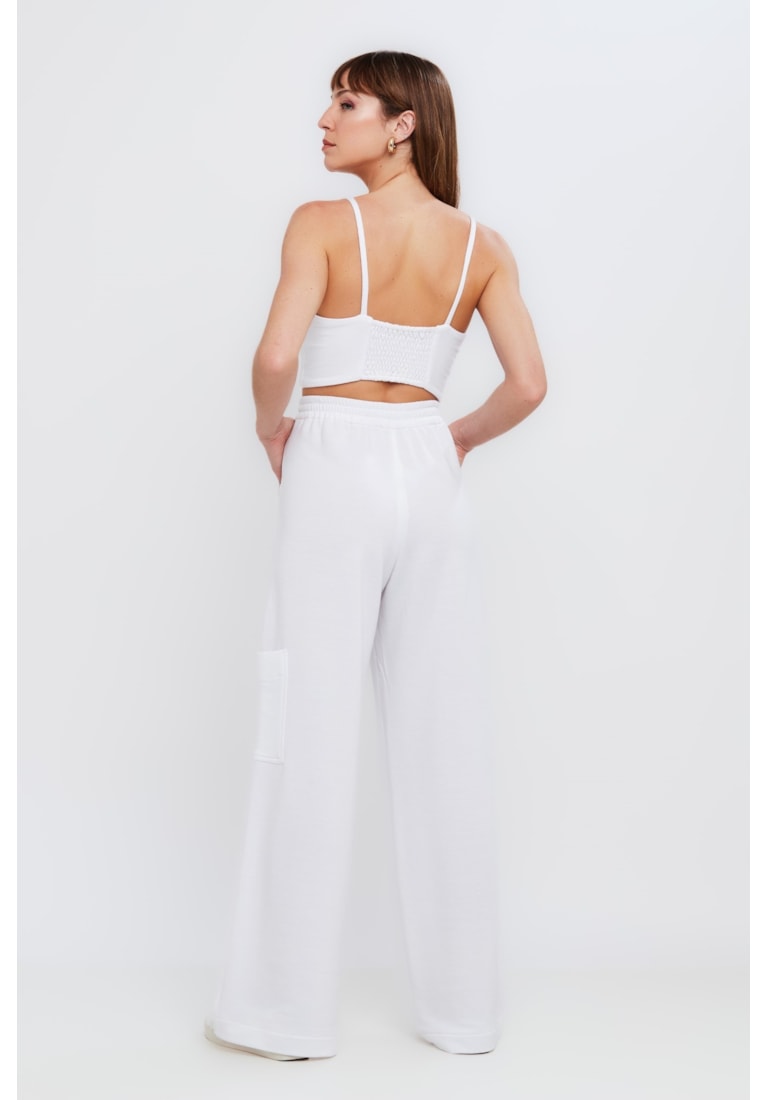 CONJUNTO TOP E CALÇA MOLETINHO