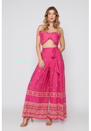 CONJUNTO TOP LAÇO E CALÇA CAEN