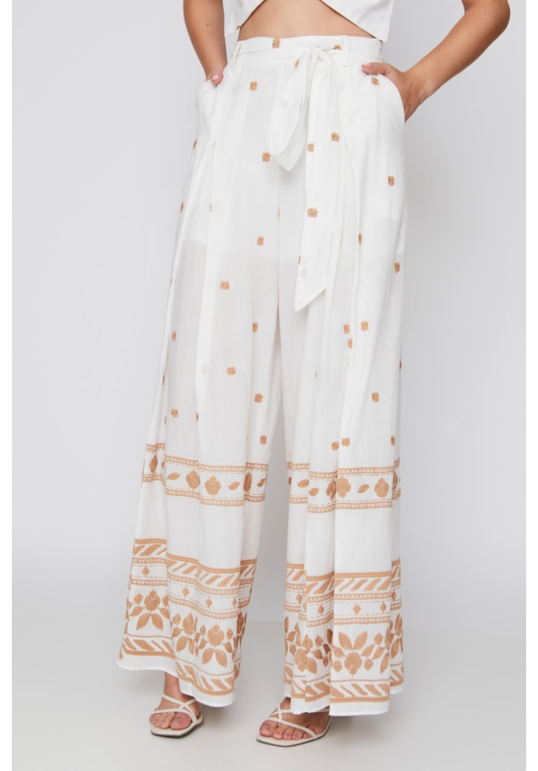 CONJUNTO TOP LAÇO E CALÇA CAEN