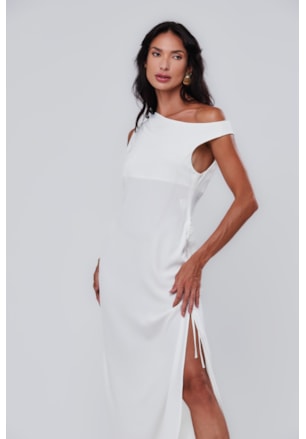 VESTIDO MIDI AMARRAÇÃO VERSALHES STRECH