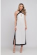 VESTIDO MIDI BICOLOR CURUCAYE
