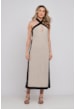 VESTIDO MIDI BICOLOR CURUCAYE