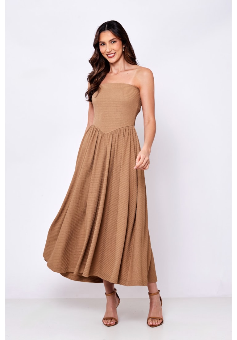 VESTIDO MIDI CALAMAR