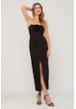 VESTIDO MIDI FLOR CELESTE